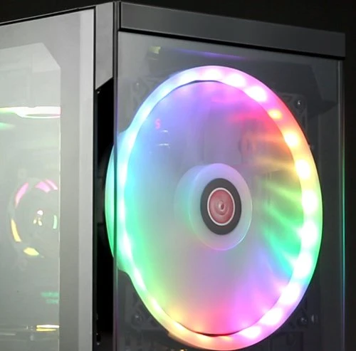 Raijintek Silenos Pro, Glasfenster