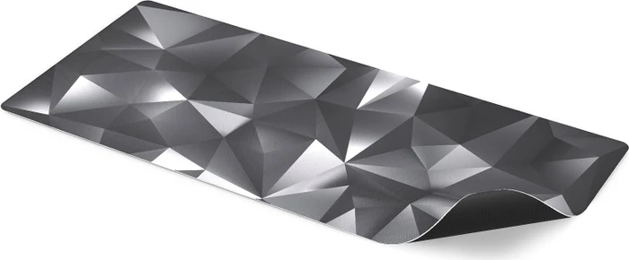 Endorfy Crystal Black XL, 900x400mm, Motiv schwarz/grau