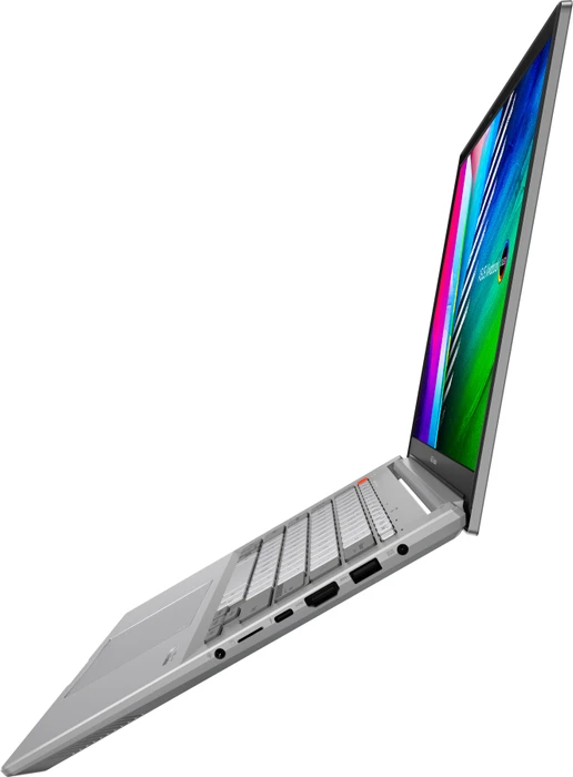 ASUS VivoBook Pro 14X OLED N7400PC, Cool Silver, Core i7-11370H, 16GB RAM, 512GB SSD, GeForce RTX 3050, DE