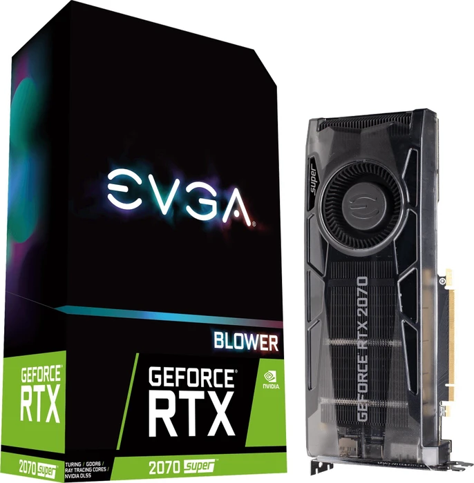 EVGA GeForce RTX 2070 SUPER Gaming, 8GB GDDR6, HDMI, USB-C, 3x DP