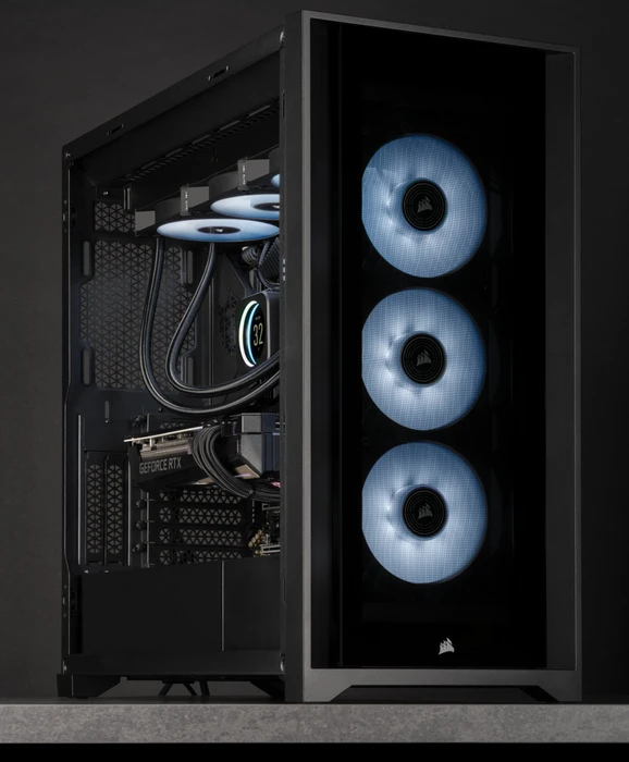Corsair ML Series ML140 LED Elite White, schwarz, 140mm