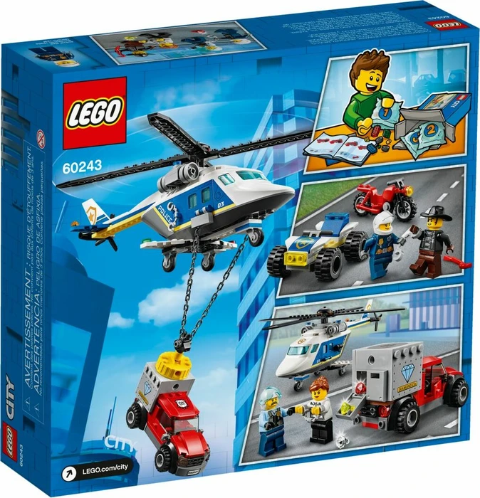 LEGO City Polizei - Verfolgungsjagd mit dem Polizeihubschrauber