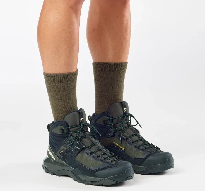 Salomon X Ultra Alpine Mid GTX black/peat/aspargus green (Herren)