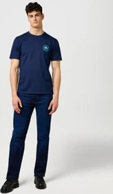 Wrangler Small Graphic T-Shirt kurzarm navy (Herren)