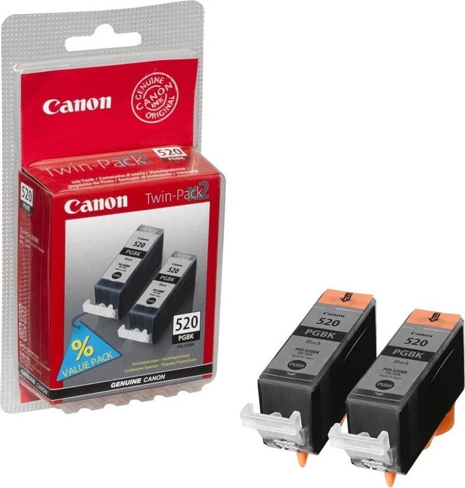 Canon Tinte PGI-520PGBK schwarz, 2er-Pack