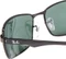 Ray-Ban RB3498 61mm schwarz/grün Vorschaubild