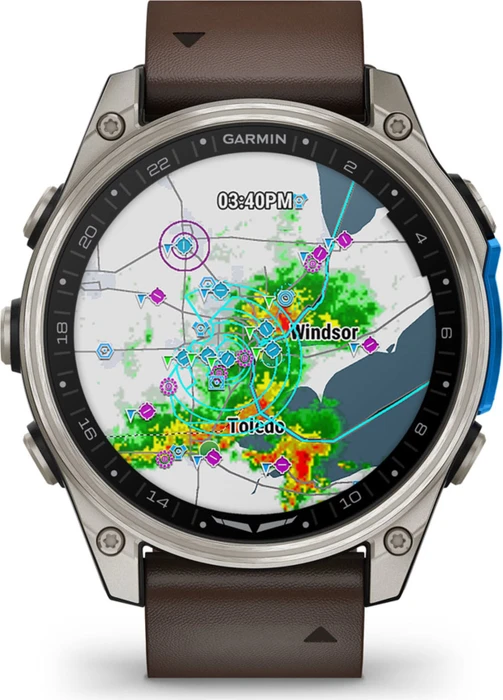 Garmin D2 Mach 2 oxford brown leather