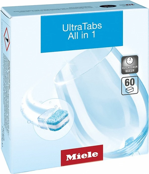 Miele GS CL 0606 T UltraTabs All in 1 Geschirrspültabs, 60 Stück