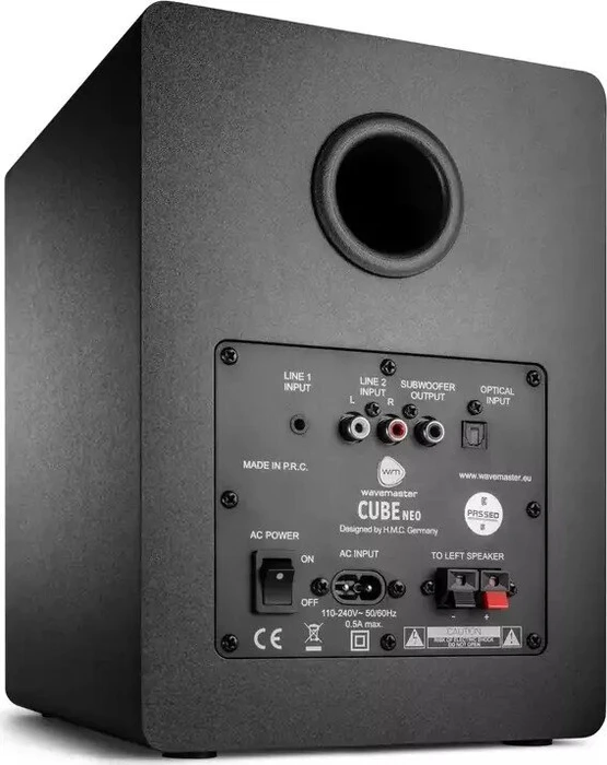Wavemaster Cube Neo schwarz, Paar
