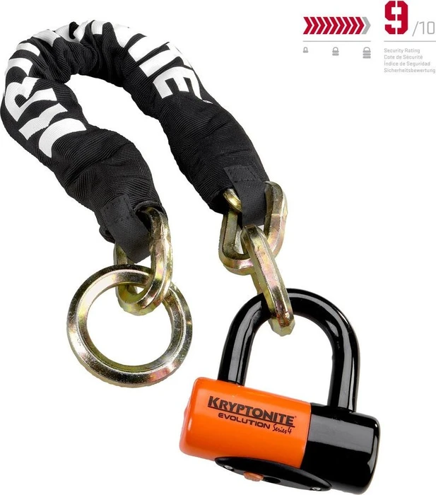 Kryptonite New York Noose 1275 Kettenschloss, Schlüssel (999539)