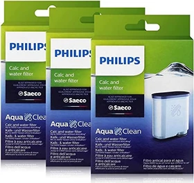 Philips Saeco AquaClean Kalk- und Wasserfilter, 3 Stück