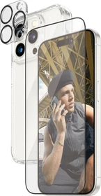 PanzerGlass 3-in-1 Set für Apple iPhone 15 Pro transparent