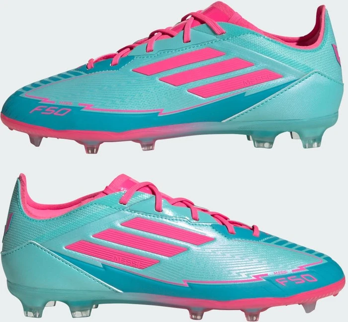 adidas F50 Elite Messi FG flash aqua/lucid pink/lucid cyan (Junior)