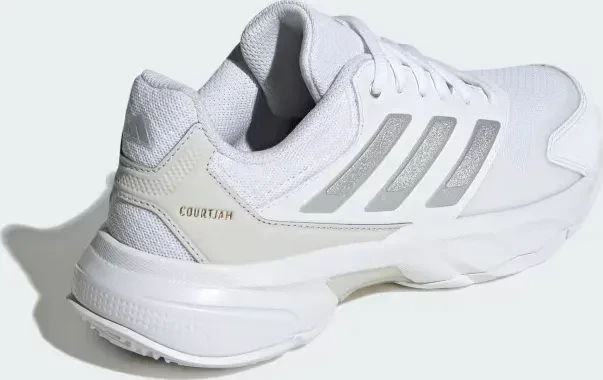 adidas Courtjam Control 3 cloud white/silver metallic/grey one (Herren)