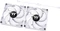 Thermaltake CT140 Snow White, weiß, 140mm, 2er-Pack Vorschaubild