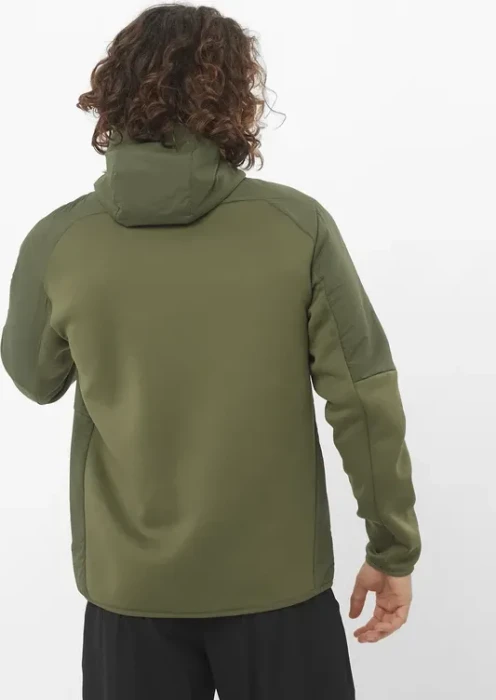 Salomon Outline Warm Hybrid Funktionsjacke grape leaf (Herren)