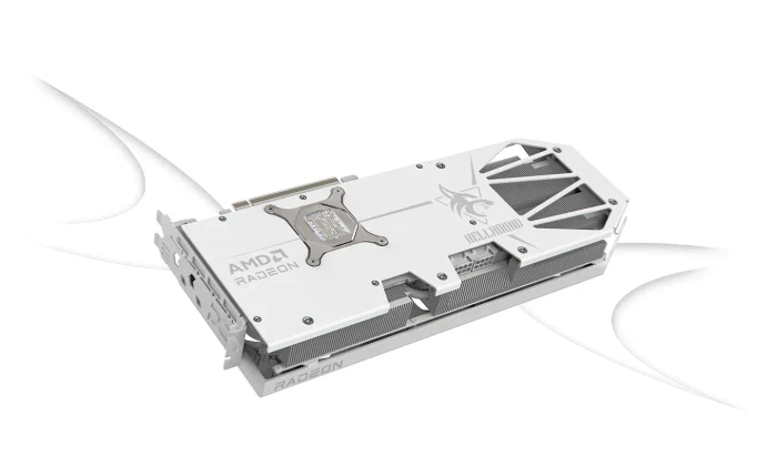 PowerColor Hellhound Spectral White Radeon RX 9070 XT, 16GB GDDR6, HDMI, 3x DP