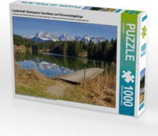 Calvendo Landschaft Oberbayern Geroldsee und Karwendelgebirge