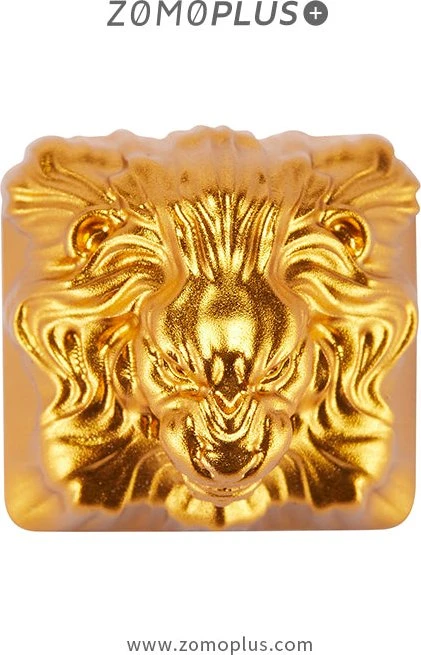 Zomoplus Fantastic Beasts Series Keycap Löwe, Aluminium, gold, 1 Taste