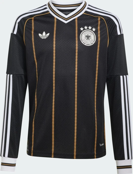 adidas FIFA WM 2026 Deutschland Ausweichtrikot langarm schwarz (Junior)