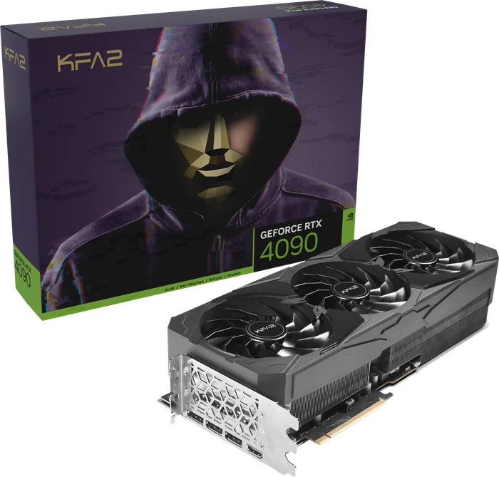 KFA2 GeForce RTX 4090 SG (1-Click OC), 24GB GDDR6X, HDMI, 3x DP