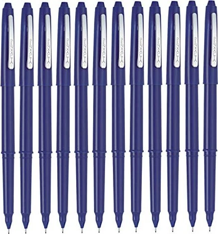 Diplomat Penxacta Fineliner blau, 12er-Pack