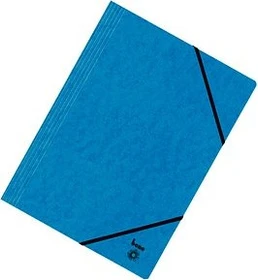 Bene Vario Dreiflügelmappe, A4, blau