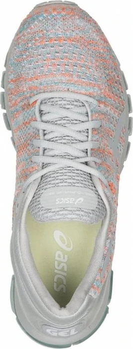 Asics Gel-Quantum 360 Knit 2 glacier grey/orange pop/aruba blue (Damen)