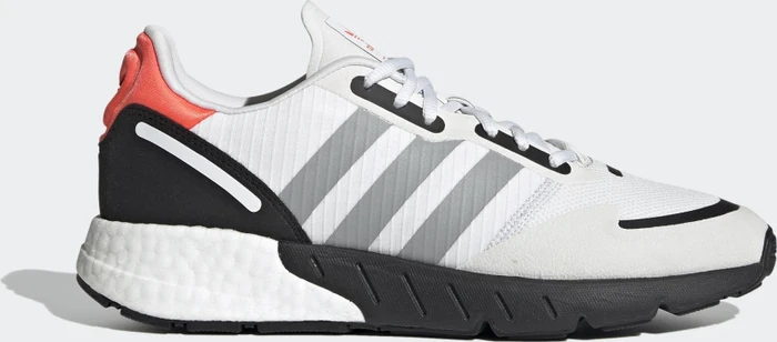 adidas ZX 1K Boost crystal white/silver metallic/core black (Herren)