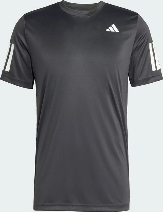 adidas Club Tennis Climacool 3-Streifen Funktionsshirt kurzarm schwarz (Herren)