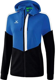 Erima Squad mit Kapuze Trainingsjacke new royal/black/white (Damen)