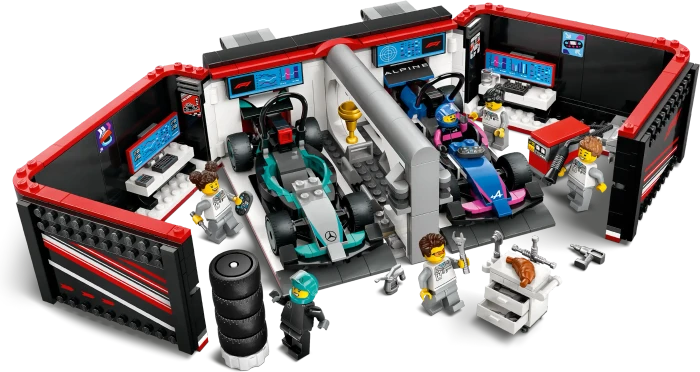 LEGO City - F1 Garage & Mercedes-AMG & Alpine Cars