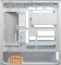 Cougar CFV235 Mesh Vision, weiß, Glasfenster Vorschaubild