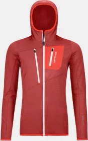 Ortovox Fleece Grid Hoody Funktionsjacke blush (Damen)