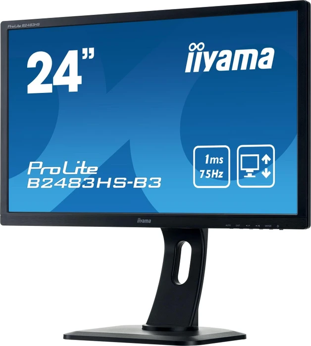iiyama ProLite B2483HS-B3, 24"