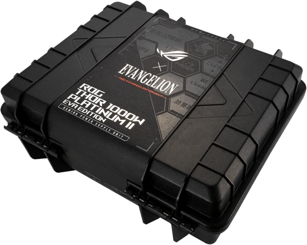 ASUS ROG Thor Platinum II EVA Edition, ROG-THOR-1000P2-EVA-GAMING, 1000W, ATX 2.4, mit 16-Pin PCIe 5.0 Kabel