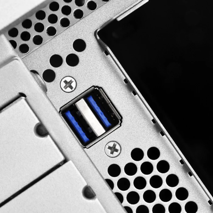 SilverStone Case Storage CS01-HS, silber, Mini-ITX