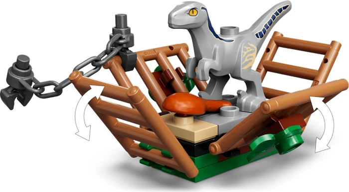 LEGO Jurassic World - Blue & Beta in der Velociraptor-Falle