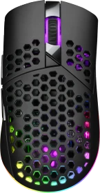 ISY IGM-5000-BK Ultralight Wireless RGB Gaming Maus schwarz, USB (503506)