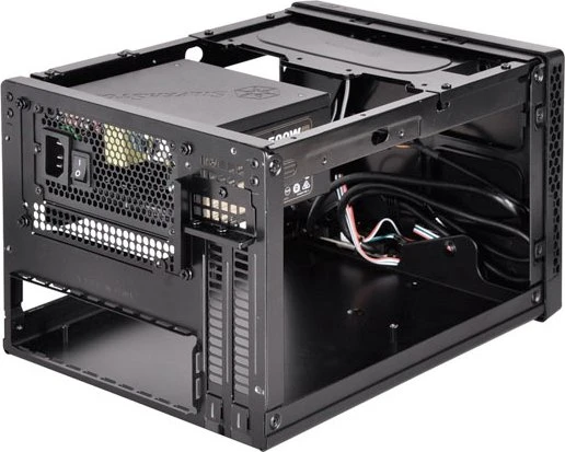 SilverStone PP08 SFX zu ATX Netzteil Adapter, schwarz