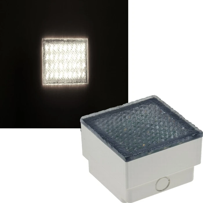 ChiliTec BRIKX 10 Pflasterstein LED Bodenleuchte 10x10cm neutralweiß