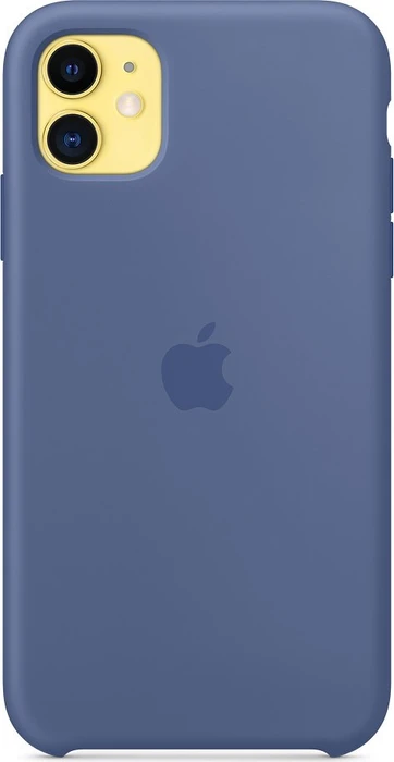 Apple Silikon Case für iPhone 11 leinenblau