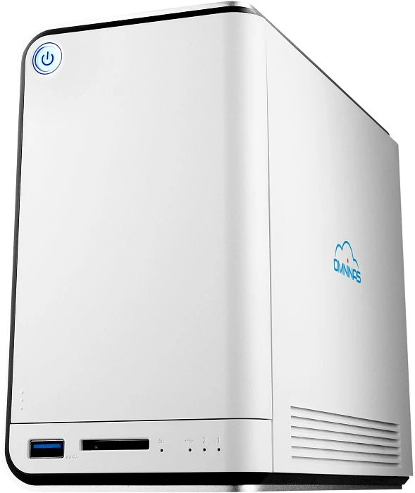 Shuttle OmniNAS KD20, 256MB RAM, 1x RJ-45 1000Base-T, 1x USB-A 3.0