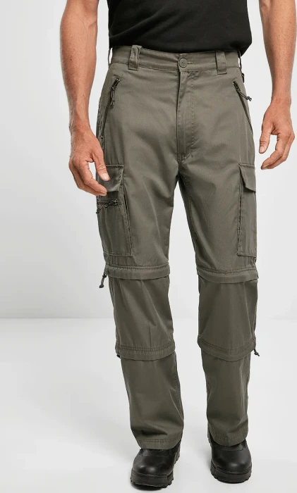 Brandit Savannah Zip-Off Hose lang olive (Herren)