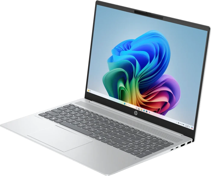 HP OmniBook 5 NGAI 16-ag1477ng, Glacier Silver, Ryzen AI 7 350, 32GB RAM, 1TB SSD, DE