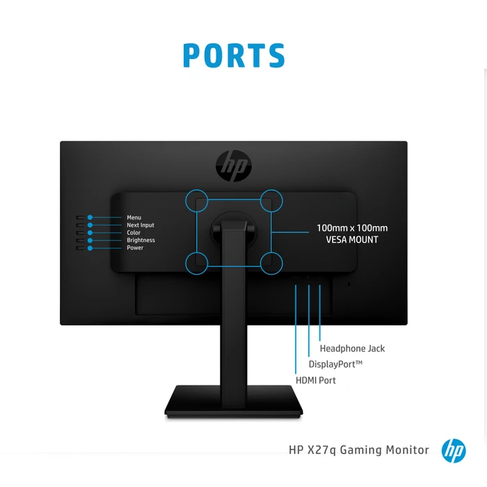 HP X27q, 27"
