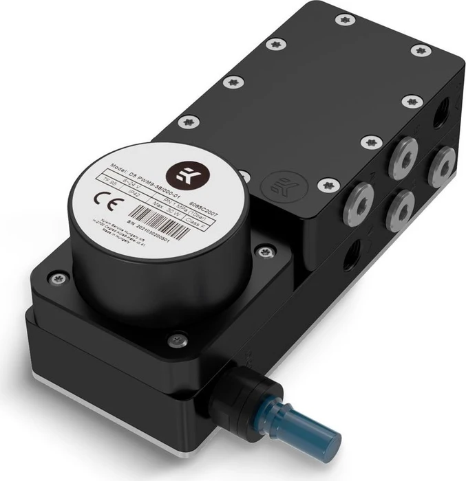 EK Water Blocks EK-Pro Pump Reservoir Manifold X3 D5, Acetal, schwarz, mit Pumpe