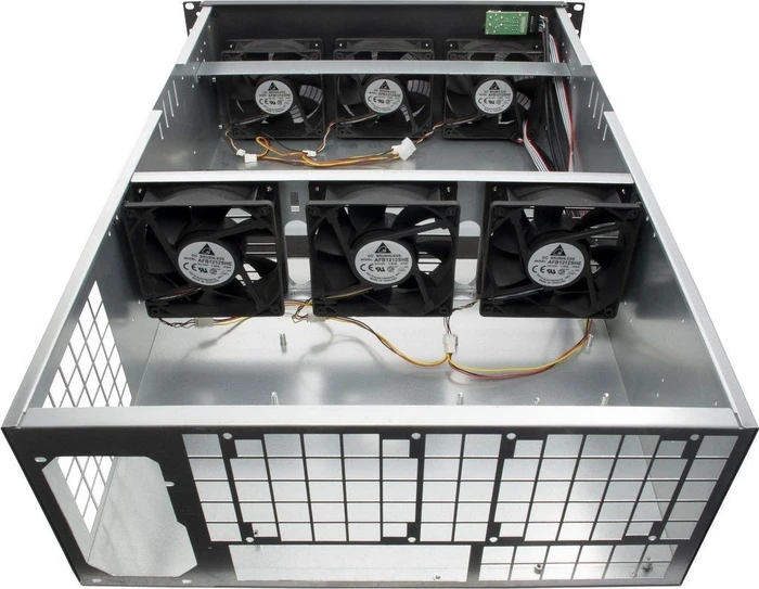 Inter-Tech 4W2 Mining-Rack, 4HE