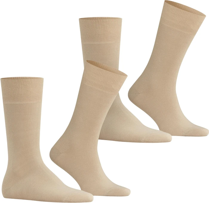 Falke Swing Socken sand, 2 Paare (Herren)