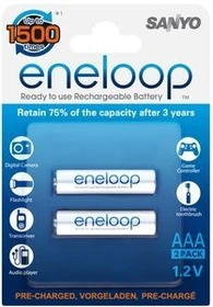 Panasonic eneloop (Gen 1) Micro AAA NiMH 800mAh, 2er-Pack